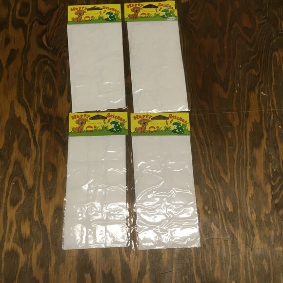 Vintage puffy stickers lot still in original packages cute animals airplanes - Picture 2 of 6